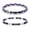 Style 3, variant on 2 Pcs Baseball Necklaces Beaded Necklace Chain Three Braided Rope Accessory Sport Gift Birthday
