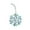 Blue, variant on AYktou Snowflake Christmas Ornaments-Hand Woven Hollow Snowflake Pendants Christmas Tree Decorations Christmas Gift for Wedding Party Holiday Wall Decoration