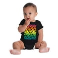 thumbnail image 6 of NASA Worm Logo Rainbow Gradient Romper Boys or Girls Infant Baby Brisco Brands 12M, 6 of 7