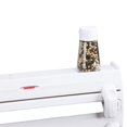 thumbnail image 4 of Leifheit 25771 4-in-1 Wall-Mount Paper Towel Holder | Plastic Wrap and Foil Dispenser with Spice Rack | White, 4 of 5