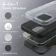 thumbnail image 3 of Funda JeTech Silicone para iPhone 13 de 6.1 pulgadas, color negro, 3 of 6