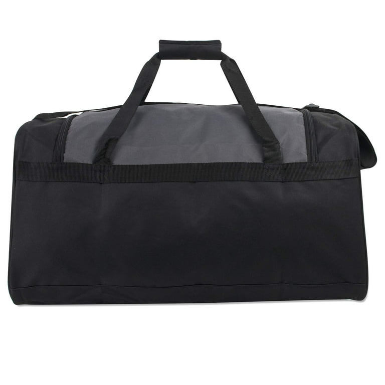 55 Liter, Inch Lightweight Canvas Duffle Bags for Men & Women For Traveling, the and as Sports Equipment Bag / Organizer (Black 3) - Walmart.com