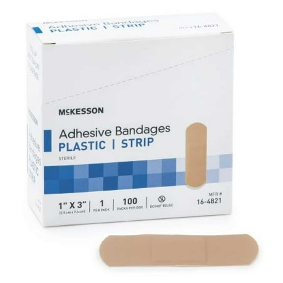 McKesson 164821 Adhesive Strips, Case of 2400