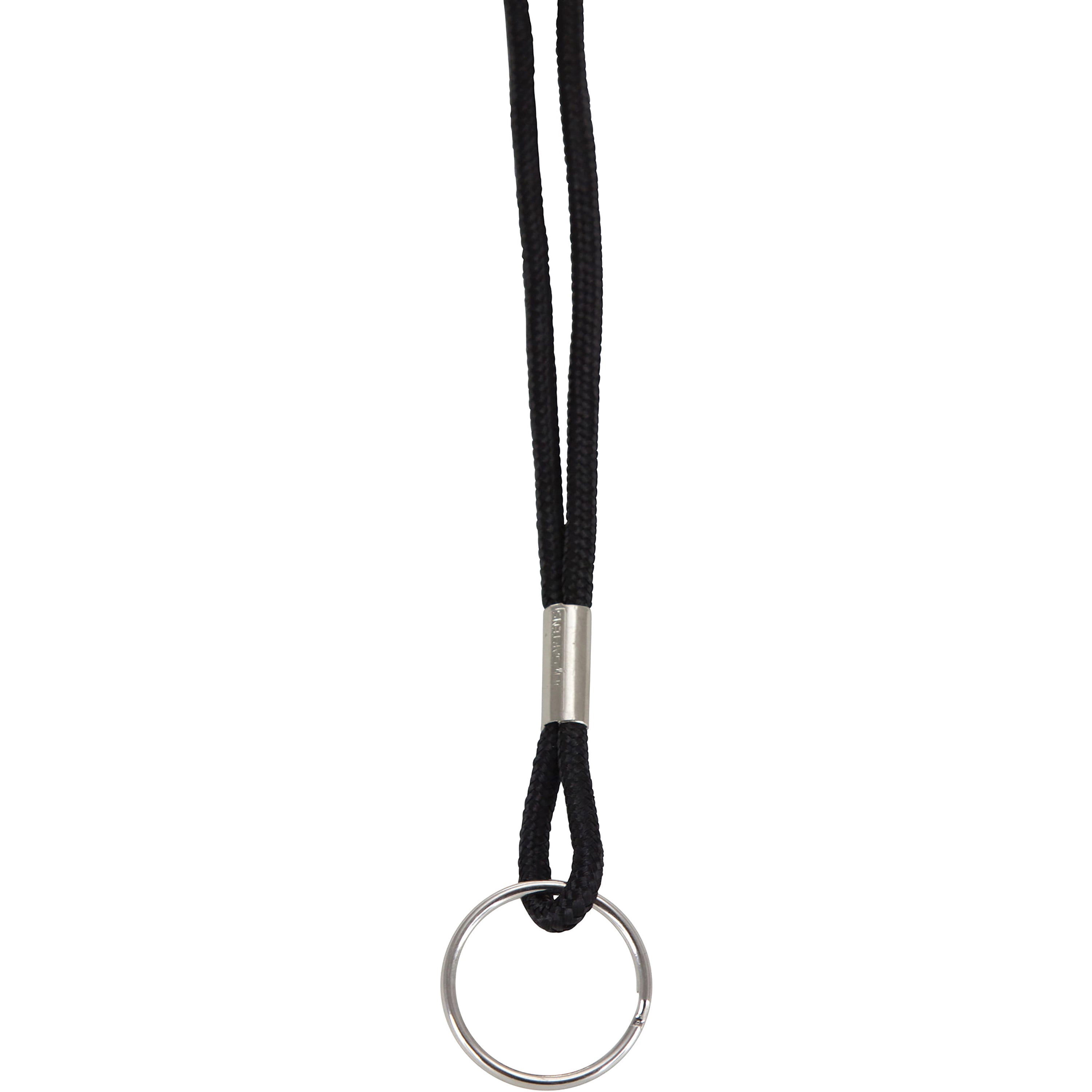 SICURIX, BAU69309, Lanyard With Ring, 1 / Each, Black