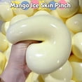 thumbnail image 5 of Mochi Squishy Slow Rising Giant Ball – 4" Soft & Safe, Great for Stress Relief, Play, and Collecting (Yellow), 5 of 7