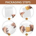 thumbnail image 3 of Tripumer 200 Pcs Self Adhesive Candy Cookie Bags with Dot 4 x 4 inch Resealable Cellophane Bags for Party Favors Gift Giving Pie Candies Cookies, 3 of 6