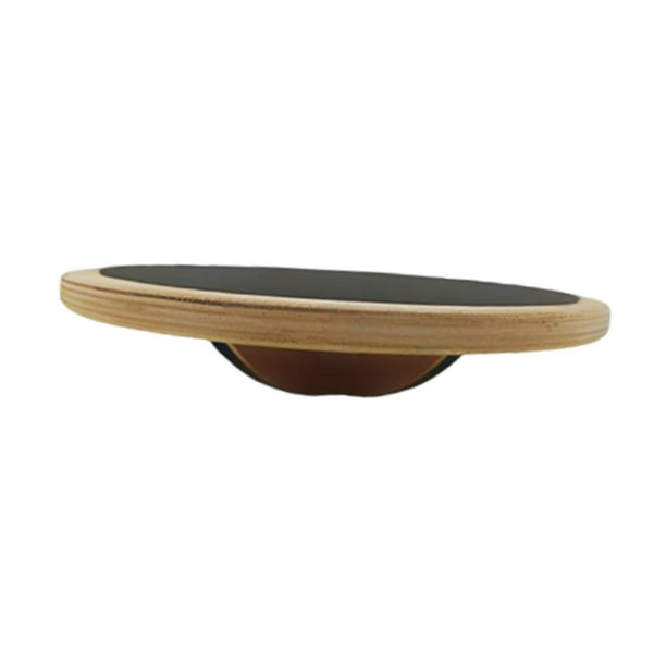 Tabla de equilibrio de madera para entrenamiento básico de porristas bajo el escritorio, fortalecimiento del núcleo para hombres Estilo C
