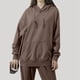 thumbnail image 4 of WILLBEST Sudadera Deportiva para Mujer, Estilo Casual, Holgada, con Capucha, Tallas Grandes, Hombros Descubiertos, Estilo Vintage X-Grande, 4 of 4