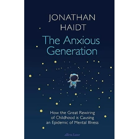 Pre-Owned The Anxious Generation, 9780241694909, 0241694906, Paperback, International edition.