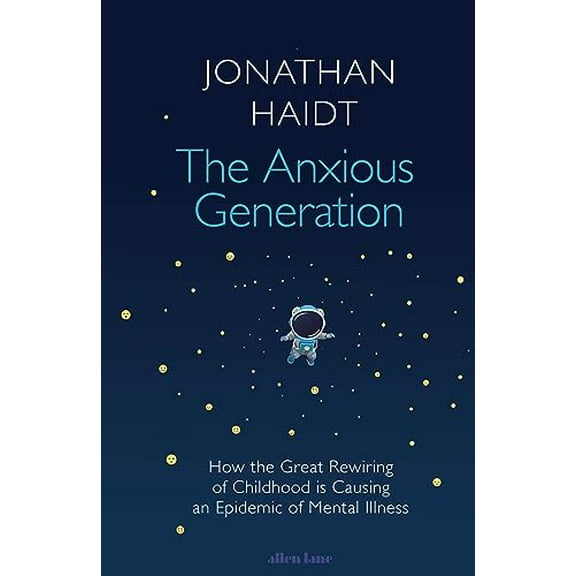 Pre-Owned The Anxious Generation, 9780241694909, 0241694906, Paperback, International edition.
