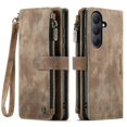 thumbnail image 2 of CaseMe Case for Samsung Galaxy S26 5G Wallet Case for Women Men, Fashion Durable PU Leather Magnetic Flip Lanyard Strap Wristlet Zipper Card Holder Wallet Phone Case for Samsung Galaxy S26 5G 6.3", 2 of 9