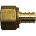 thumbnail image 1 of 1/2" PEX  x 1/2" FPT Swivel Brass Adapter, 1 of 1