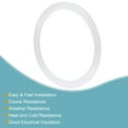 thumbnail image 4 of Uxcell Silicone Rubber Gasket Flange O-Ring for 4 inch Clamp White, 4 of 5