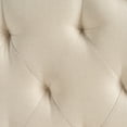 thumbnail image 4 of Dublin Contemporary Fabric Upholstered Full/Queen Headboard, Beige, 4 of 5