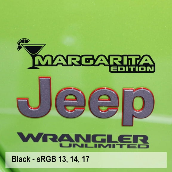 Collectible Decals Margarita Edition Decal (Pair) Fender Decals For Wrangler/Gladiator - Jk/JL/JT
