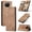 Brown, variant on ETFAST Leather Wallet With Card Holder Zipper Phone Case For Xiaomi 11 11i 11x 11XPro 11Lite High Quality Leather Phone Case