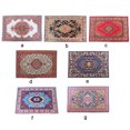 thumbnail image 3 of Vogacara Mini alfombra alfombra decoración piso alfombra modelo para decoración DIY marrón oscuro Type3 NO3, 3 of 6
