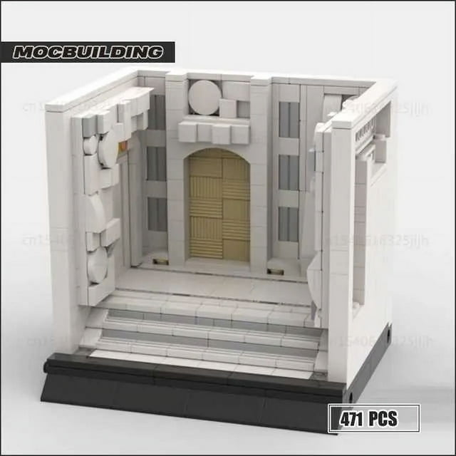 Blocks Movie Ultimate Collector Mini Model Modular Displays Moc Building Block DIY Assembly Bricks Creative Street View Toys Gifts 240120