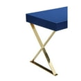 thumbnail image 4 of Pangea Home Gold Alexa Desk Navy & Gold Combo, 4 of 6