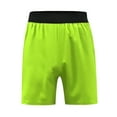 thumbnail image 3 of Aayomet Running Shorts for Men Solid Short Pant Elastic Waist Short Pant Pocket Short (Green, XXL), 3 of 5