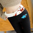 thumbnail image 3 of Gibobby Pantimedias Termicas Navidad Leggings de invierno para mujer, informales, de Color sólido, elásticos, de cintura alta, térmicos, Capris, pantalones de entrenamiento (Negro, M), 3 of 4