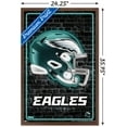 thumbnail image 3 of NFL Philadelphia Eagles - Neon Helmet 23 Wall Poster, 22.375" x 34" Framed, 3 of 5