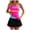 Red, variant on idosla Women's Tankini Swimsuits Tummy Control Bathing Suits Vintage Two Piece with Skirt Modest Swim Dress (Red, XL)
