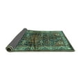 thumbnail image 2 of Ahgly Company Indoor Rectangle Persian Turquoise Blue Traditional Area Rugs, 5' x 7', 2 of 4