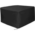thumbnail image 1 of Square Black Furniture Cover, Patio Table Cover Dust-Proof Table Cover with Heavy Duty Fabric for Full Coverage Protection, Suitable for Patio Garden Indoor Use, 1 of 5