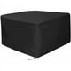 thumbnail image 1 of Funda protectora para muebles de exterior, resistente, cuadrada, de tela negra, impermeable, para patio, jardín, interior, 120 x 120 x 74 cm, 1 of 5