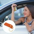 thumbnail image 6 of PU Leather Keychain,Key Chain Ring Universal Key Hook Holder Accessories for Men and Women,Orange,4 Pack, 6 of 6