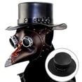 thumbnail image 1 of Sombrero mágico neutral de médico de la peste punk europeo y americano para Halloween, adorno para caballero, accesorios de baile para mujer, 1 of 6