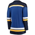 thumbnail image 3 of Women's Fanatics Branded Blue St. Louis Blues Breakaway Home Jersey, 3 of 3