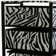 thumbnail image 5 of Zebra Black and White Rolling Six Drawer Tower Organizer, 5 of 5