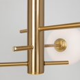 thumbnail image 3 of Artcraft Lighting Aurelia Collection 3Light SemiFlush Mount Brass, 3 of 9