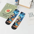 thumbnail image 6 of Lsque Scooby-Doo Printed Crew Socks, Moisture-Wicking Socks, Athletic Socks for Men Breathable Cushion Socks Casual Sport Socks for Running Traveling, 6 of 6