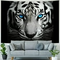 thumbnail image 4 of BCIIG White Tiger Tapestry Wall Hanging Unique Style Graphic Tapestries Home Wall Decor Art for Living Room Bedroom Apartment Farmhouse Dorm 40x60inch, 4 of 6