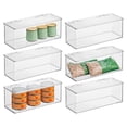thumbnail image 2 of iDesign Stackable Hinged-Lid Storage Box - Lidded Storage Box for Organizing the Kitchen, Bathroom, or Home Office, 2 of 6