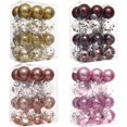 thumbnail image 5 of Bolas de plástico transparente para mascotas de 6/8 cm, decoración para árbol de Navidad, colgantes, 24 unidades/juego, suministros para fiestas en el hogar, adornos colgantes, 5 of 5