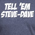 thumbnail image 3 of CafePress - Steve Dave Dark Men's Deluxe T Shirt - Mens Tri-blend T-Shirt, 3 of 4
