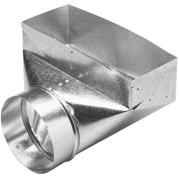 4" x 10" x 5" Angle Boot Duct