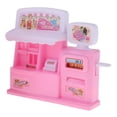 thumbnail image 1 of 1/12 casa de muebles en miniatura decoración de cocina de modelo ABS plástico juguete adornos para perfke Máquina de helados para casas de muñecas, 1 of 8