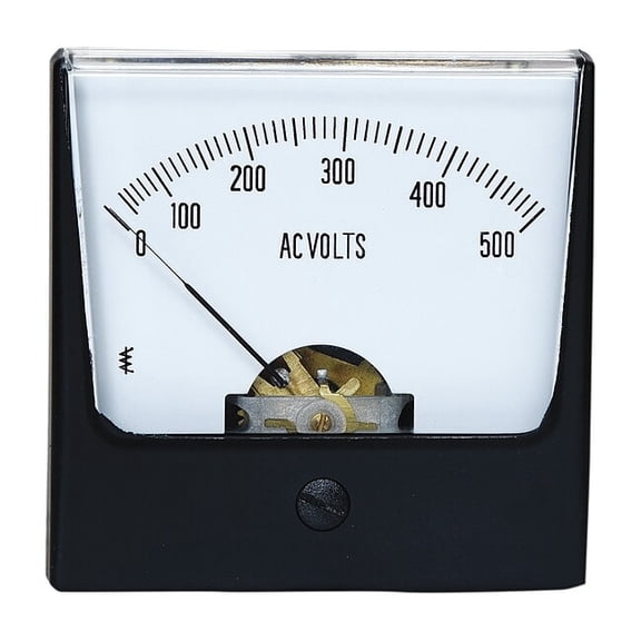 Manufacturer Varies Analog Panel Meter,AC Voltage,0-500 AC V 12G411