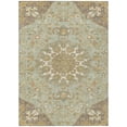 thumbnail image 2 of Addison Rugs Chantille Indoor/Outdoor Traditional Damask Celery Machine Washable Rectangle Rug, 10' x 14', 2 of 8