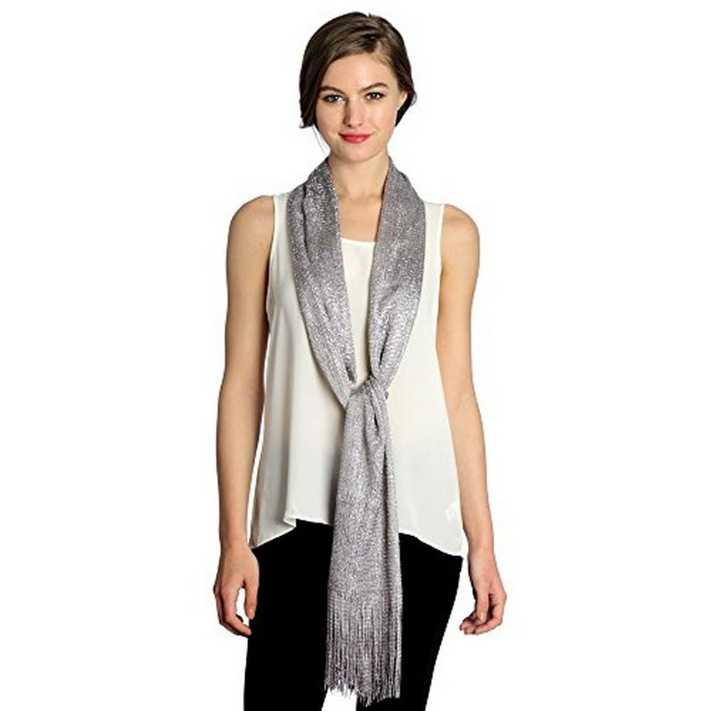 Sassy Scarves Sassy Scarves Women's Metallic Party Shawl Scarf