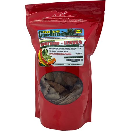 Sour SOP Organic Leaves - Product of Grenada