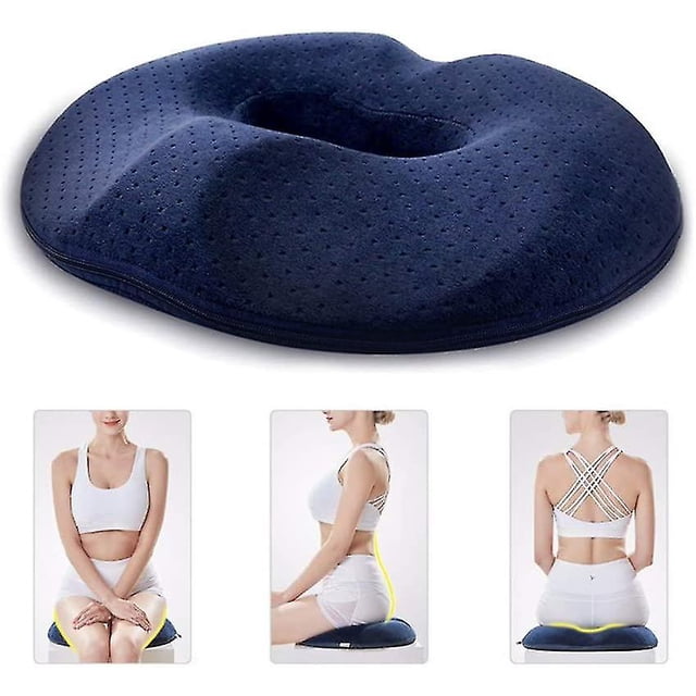 Almohada para coxis, almohada para hemorroides, tratamiento para aliviar el dolor de hemorroides, heridas en la cama