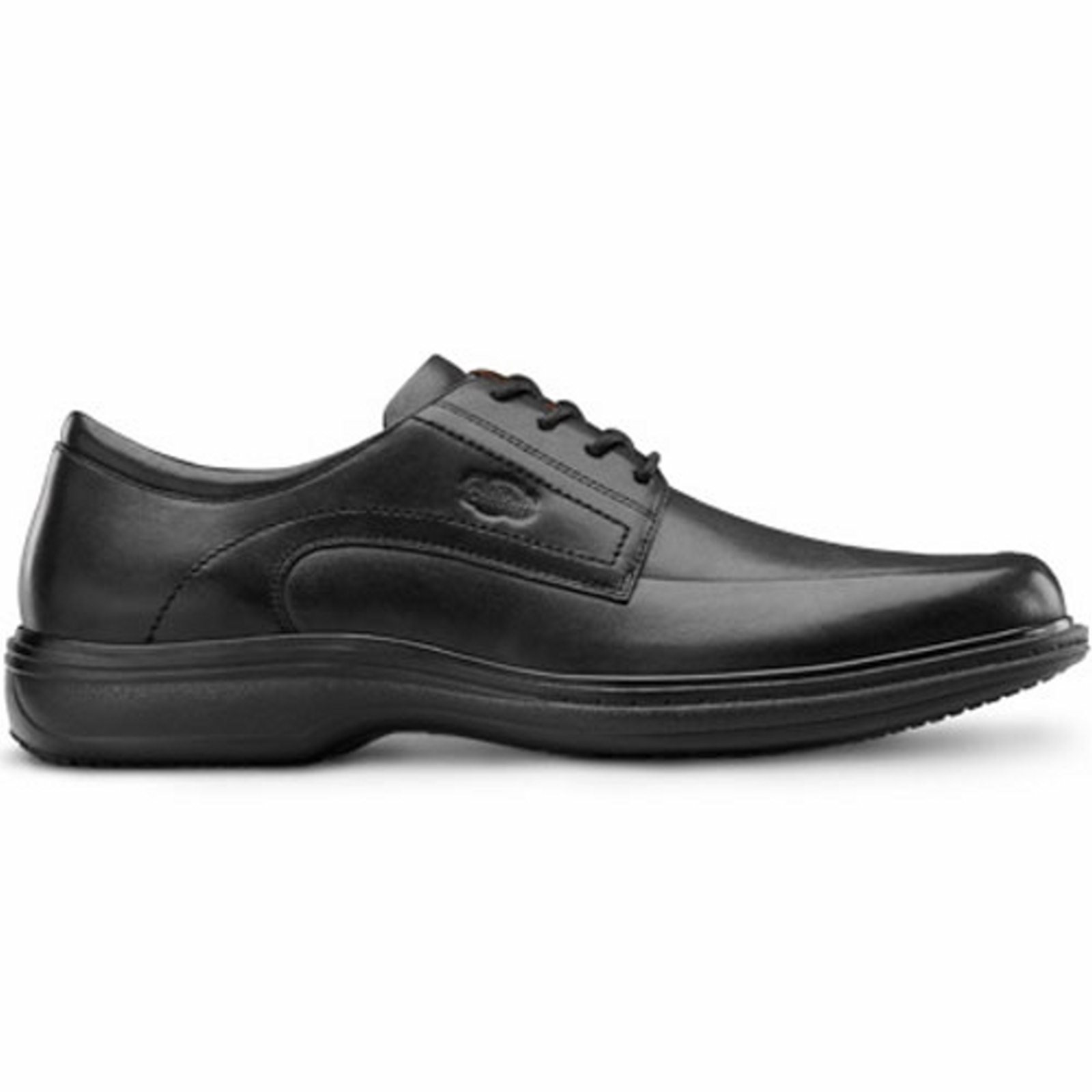 Dr. Comfort Classic Men's Dress Shoe: 9.5 Wide (E/2E) Black Lace - image 4 of 5