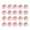 Pink, variant on 50Pcs Pink Coat Button Eco Friendly Material Durable for DIY Sewing Clothes Jackets Windbreakers