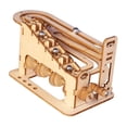 thumbnail image 3 of ziyahi Wood DIY 3D Marble Model Fun Mechanical Roller Coaster Assembly Kits For Creative Minds Marble Models Enjoy Fun Of DIY, 3 of 6